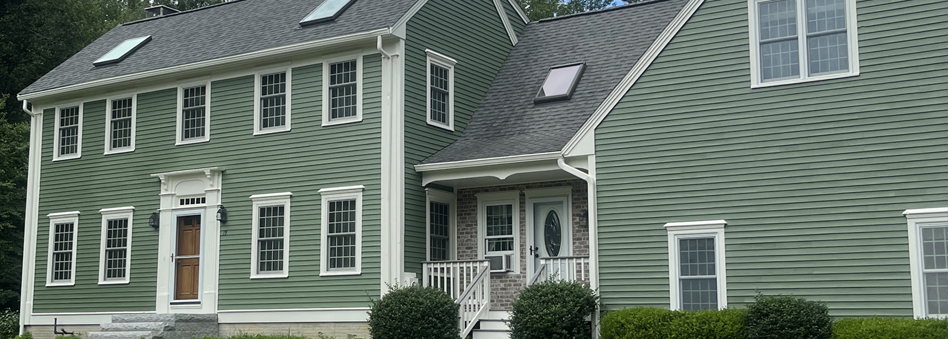 After exterior house painting townsend, ma