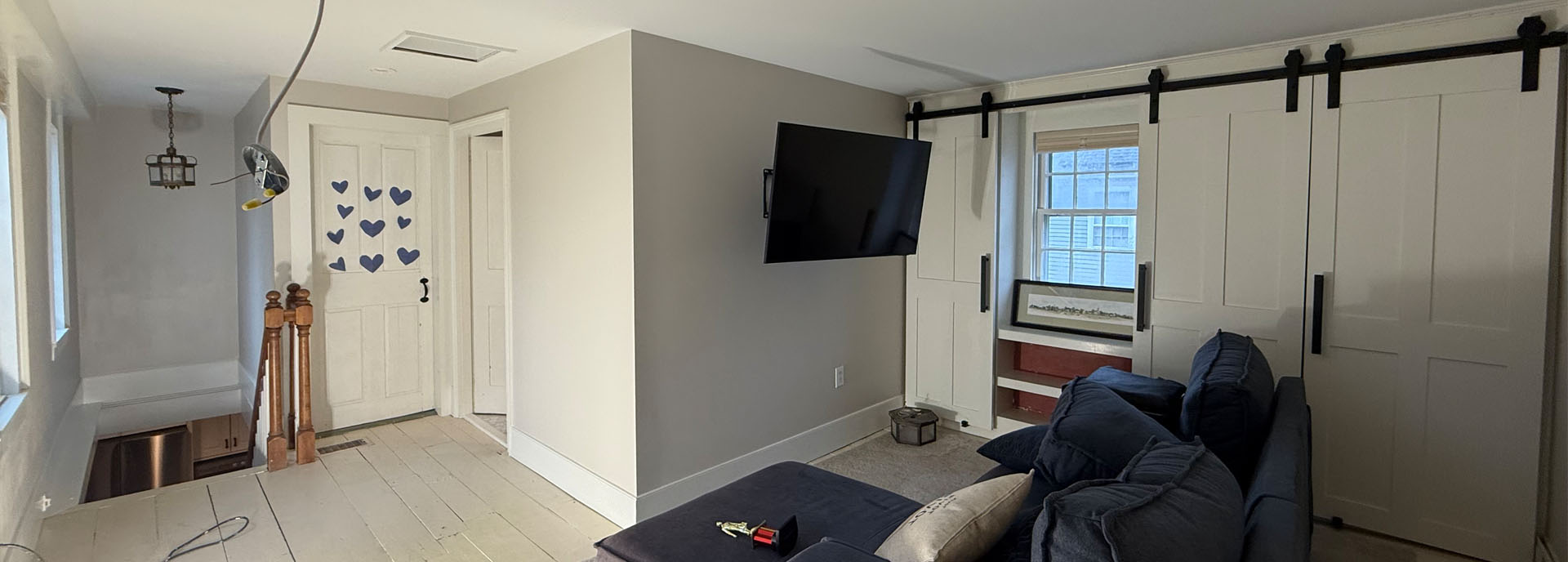 Amherst, NH Wallpaper Removal, Drywall Repair, and Paint