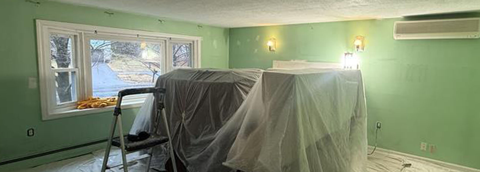 Before Living Room Interior Painting