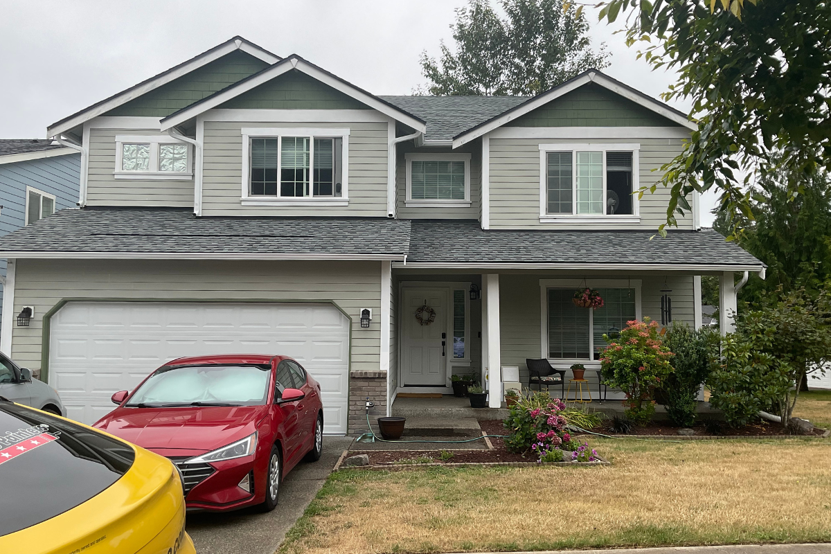 Before Exterior Painting Olympia, WA