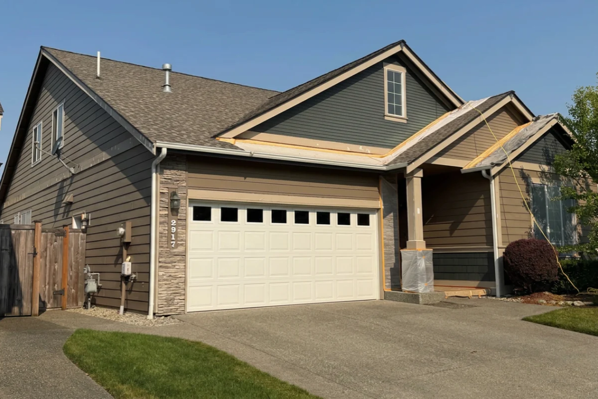 Before Exterior Painting in Olympia, WA