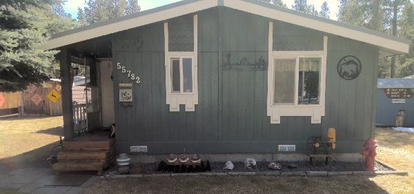 Exterior House Painting in la pine, OR before