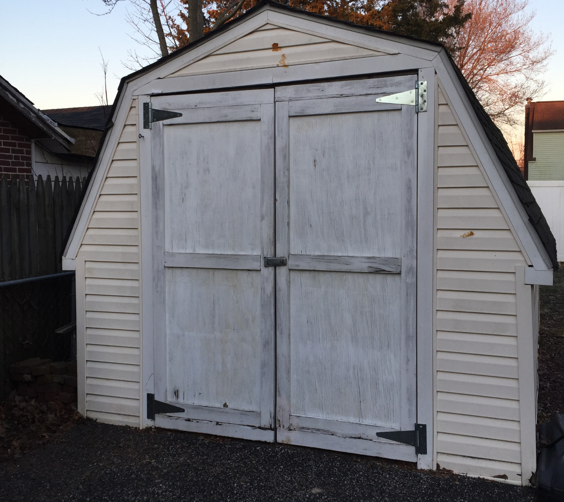 Shed Exterior Before
