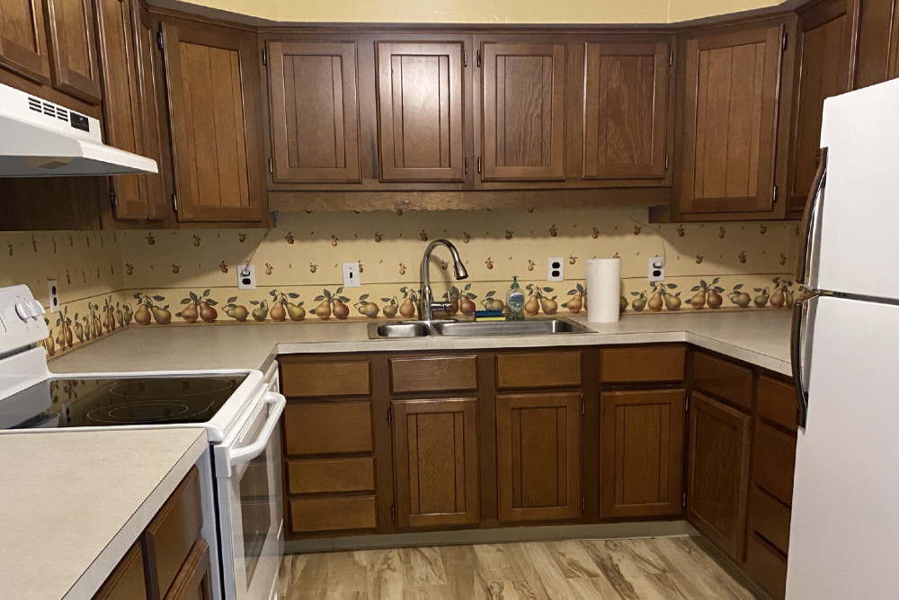 Kitchen Painting Before