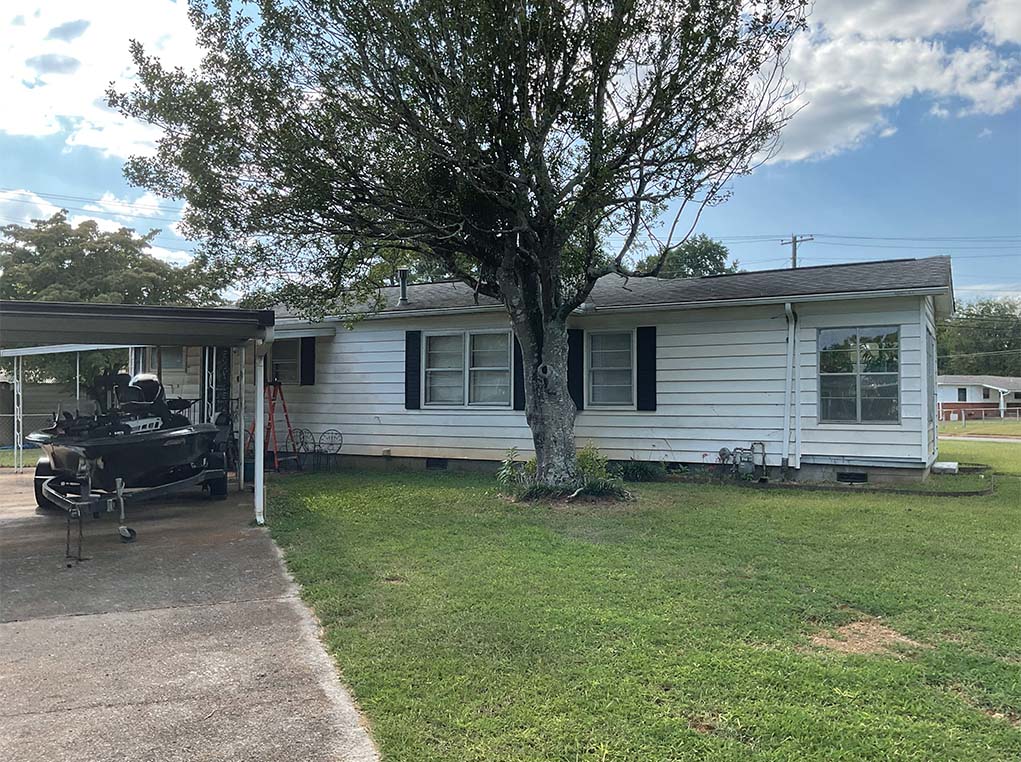 Huntsville Exterior Painting - Before