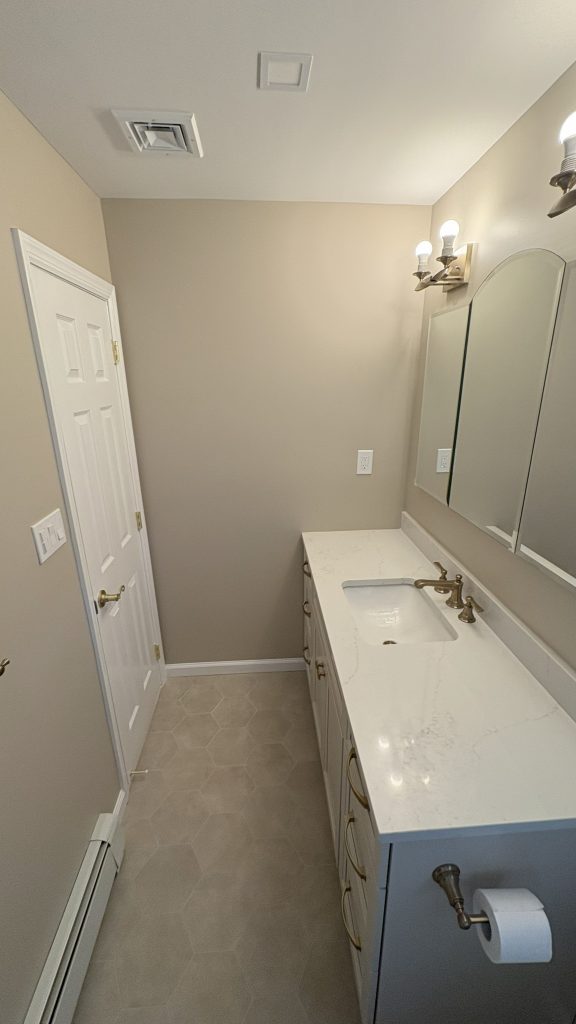 Residential Bathroom Repaint in Smithtown, NY After