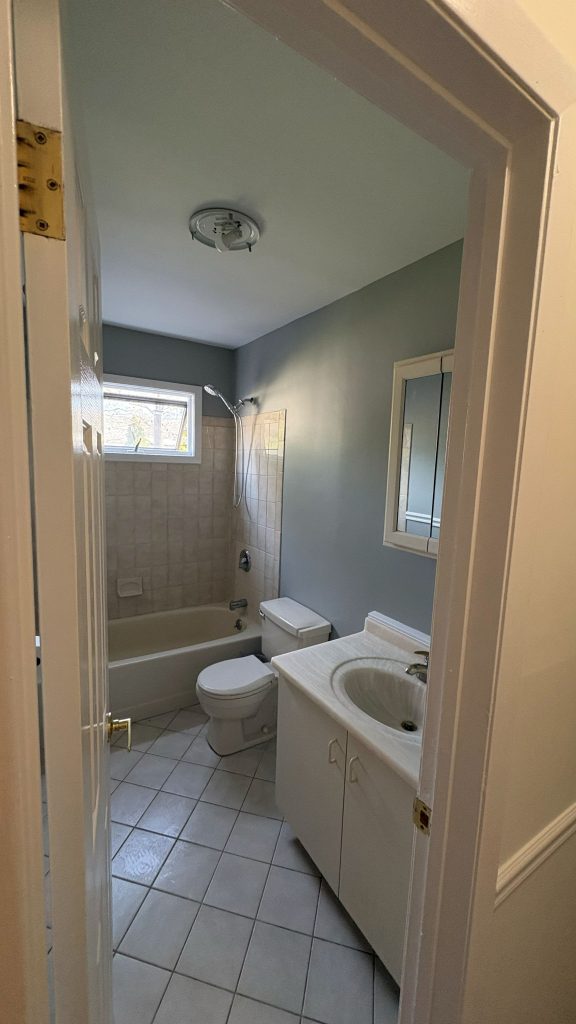 Residential Bathroom Before & After After