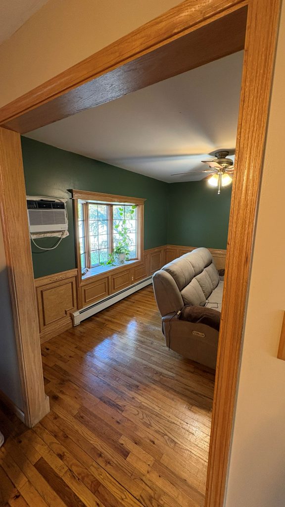 Residential Living Room Before & After Before