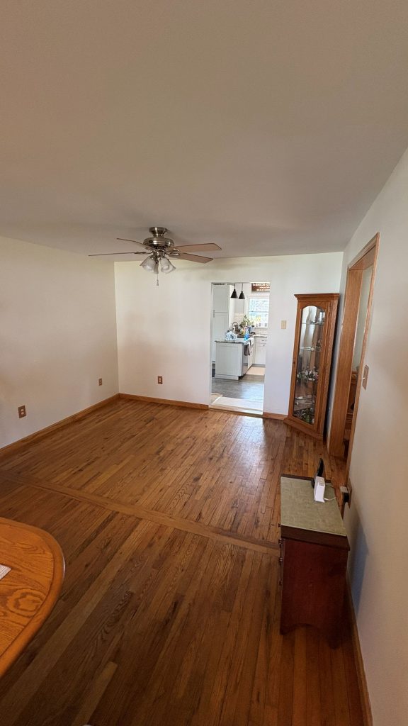 Residential Dining Room Before & After After