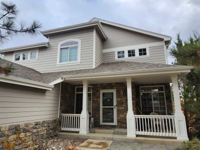 painted house exterior
