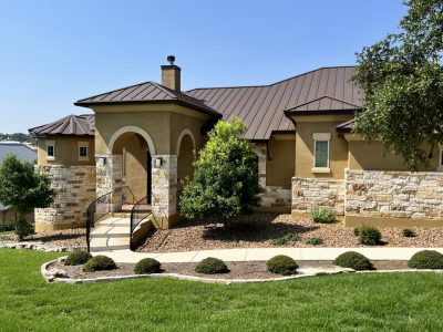 stucco home