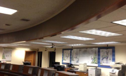 Bank Office Interior Painting