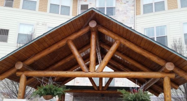 lodge resort painting project