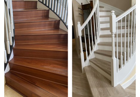 Residential Staircase Painting - Cutler Bay, FL