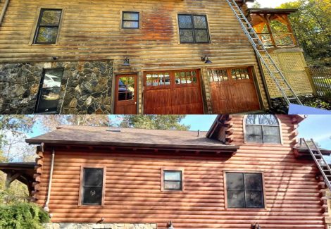 Log House Transformation