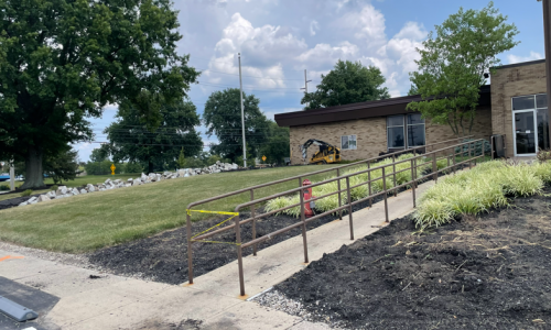 ADA-Compliant Concrete Sidewalk Replacement in Blue Ash, OH (Before)