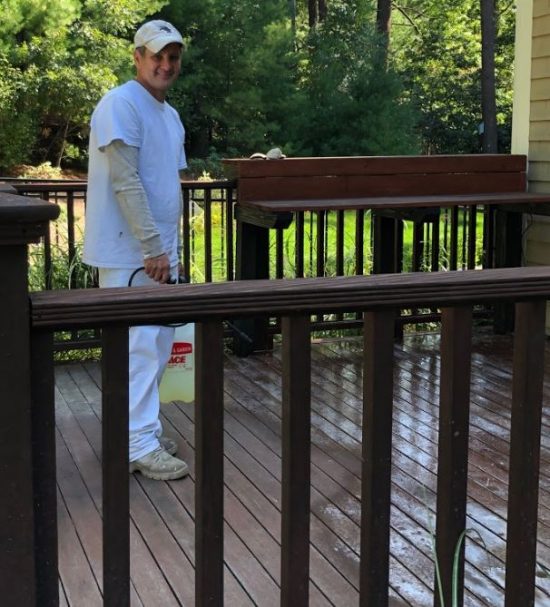 deck painting and staining boston ma