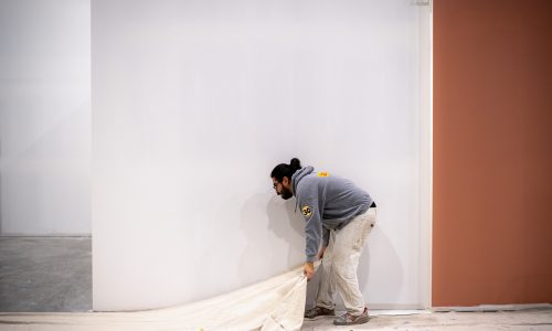 Gymnastics Facility Painting (During)
