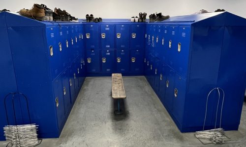 Locker Room Painting