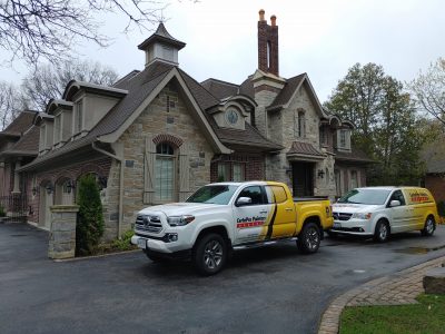exterior of home after painting