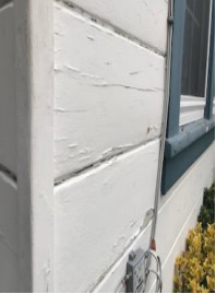 Peeling Siding