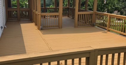 Deck & Screened Porch Staining Project ...