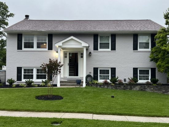 painted house exterior