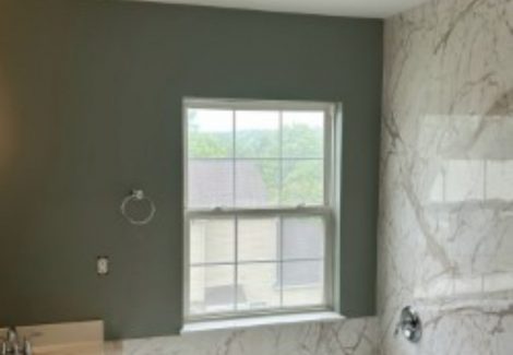 Bathroom Remodeling Paint Project