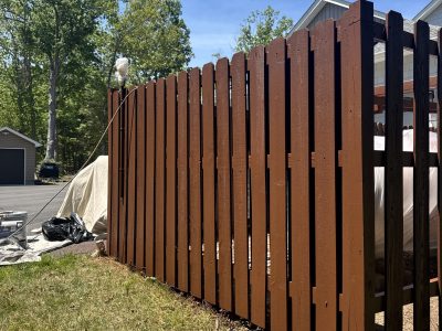 Fence Stain Refresh
