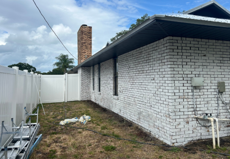 Exterior Residential Limewashing