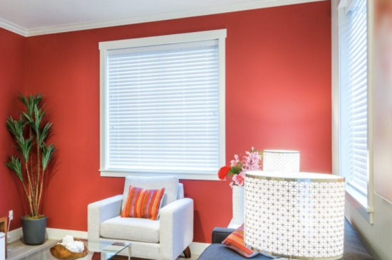 Red interior walls