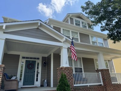 painted home exterior