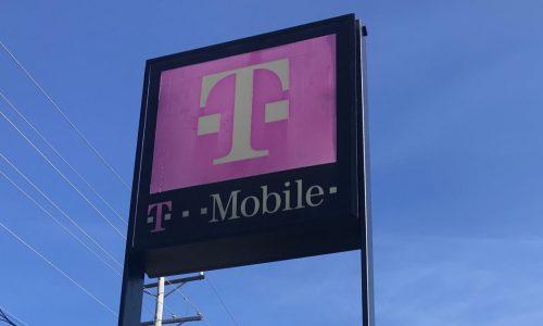 T-Mobile sign after