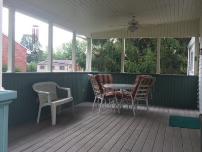 Back porch painting