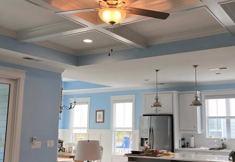 Kitchen and Living Room Interior Painting