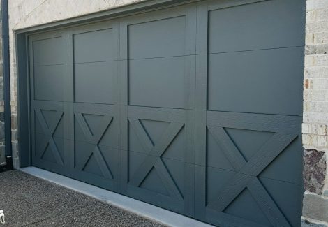 Garage Door Carpentry Repair & Painting