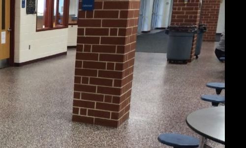 school floor