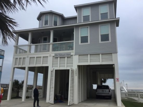house with grey and white exterior paint before repaint