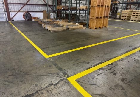 Warehouse Line Striping