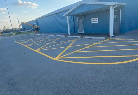Parking Lot Restriping Project