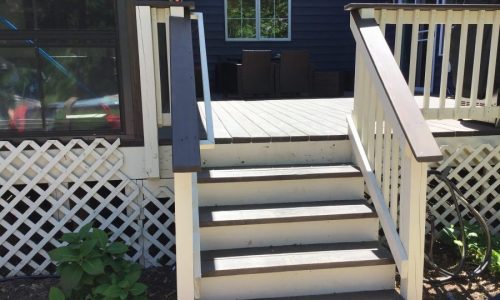 2 Tone Painted Deck