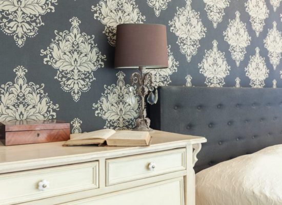 wallpaper removal and installation.