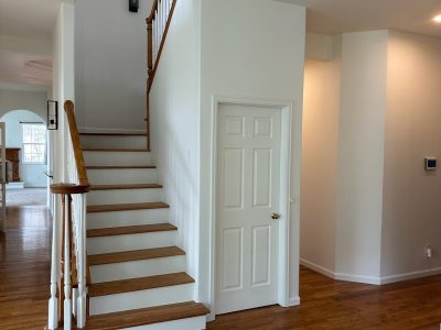 interior paint project - stairs
