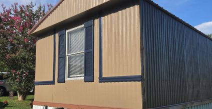 Mobile Home Exterior Painting Project