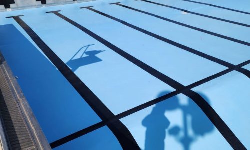 Painted Pool Lanes
