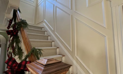 Custom Box Molding Interior Painting