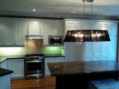 Cabinet painting project by CertaPro house painters in Oakville - Burlington, ON
