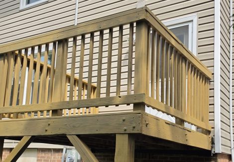 Multi-Family Deck Staining Painting Project