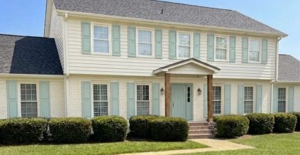 Brick Exterior Painting