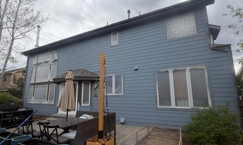 Rear Exterior - After